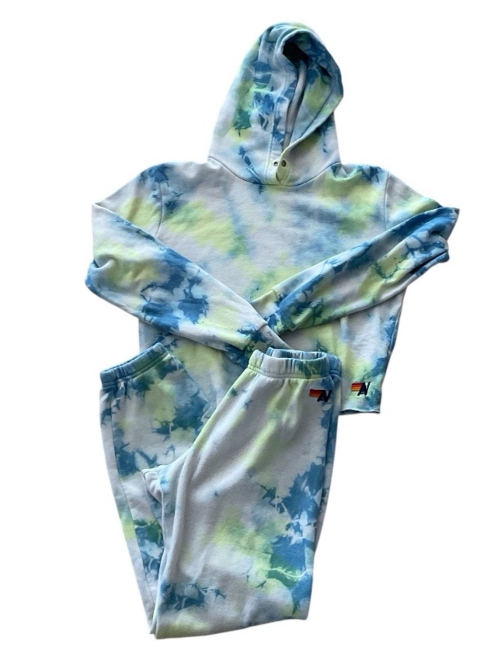 Aviator Nation Tie-Dye Hoodie and Joggers Size Small - Picture 2 of 7